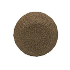 Table d'appoint avec panier de rangement en osier tressé à la main Household Essentials - 17,0 L x 17,0 l x 19,0 H
