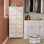Crestlive Products Commode à 7 tiroirs pour chambre à coucher Meuble de rangement Tour de rangement pour chambre à coucher