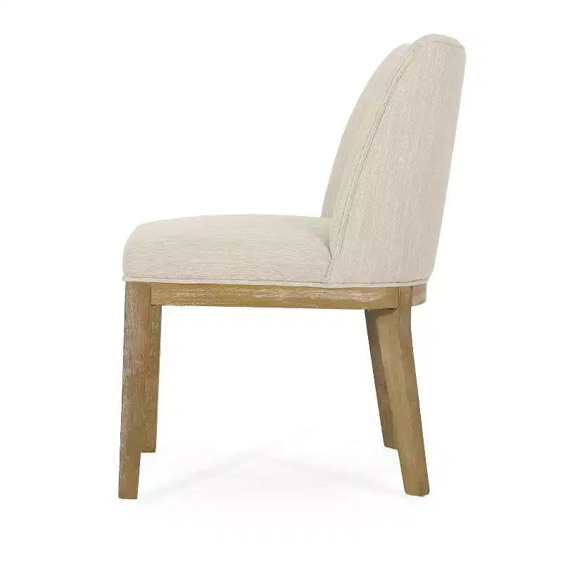 Christopher Knight Home Camas Chaises de salle à manger contemporaines en bois rembourrées (lot de 2)