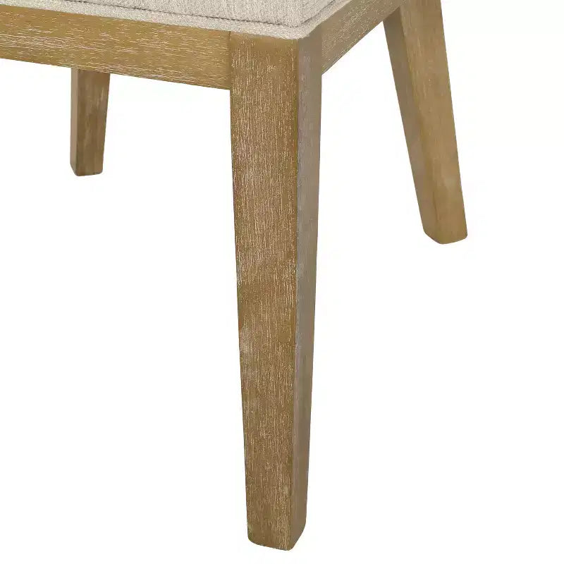 Christopher Knight Home Camas Chaises de salle à manger contemporaines en bois rembourrées (lot de 2)