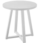Table d'appoint ronde en bois Modern Harmony de Roundhill Furniture
