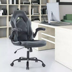 FIRNEWST Confort de jeu supérieur : Chaise ergonomique en cuir PU avec accoudoirs relevables réglables