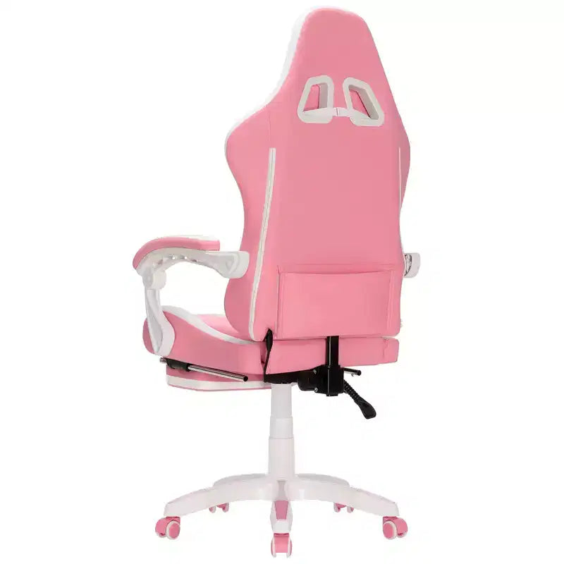 Fauteuil de massage et de jeu extra-large Hoffree, Fauteuil de bureau ergonomique pour PC avec repose-pieds et réglable