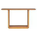 Christopher Knight Home Table Console en Bois Moderne Edana à Base en U avec Coins Arrondis