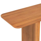 Christopher Knight Home Table Console en Bois Moderne Edana à Base en U avec Coins Arrondis