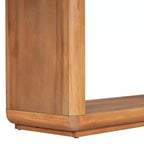 Christopher Knight Home Table Console en Bois Moderne Edana à Base en U avec Coins Arrondis