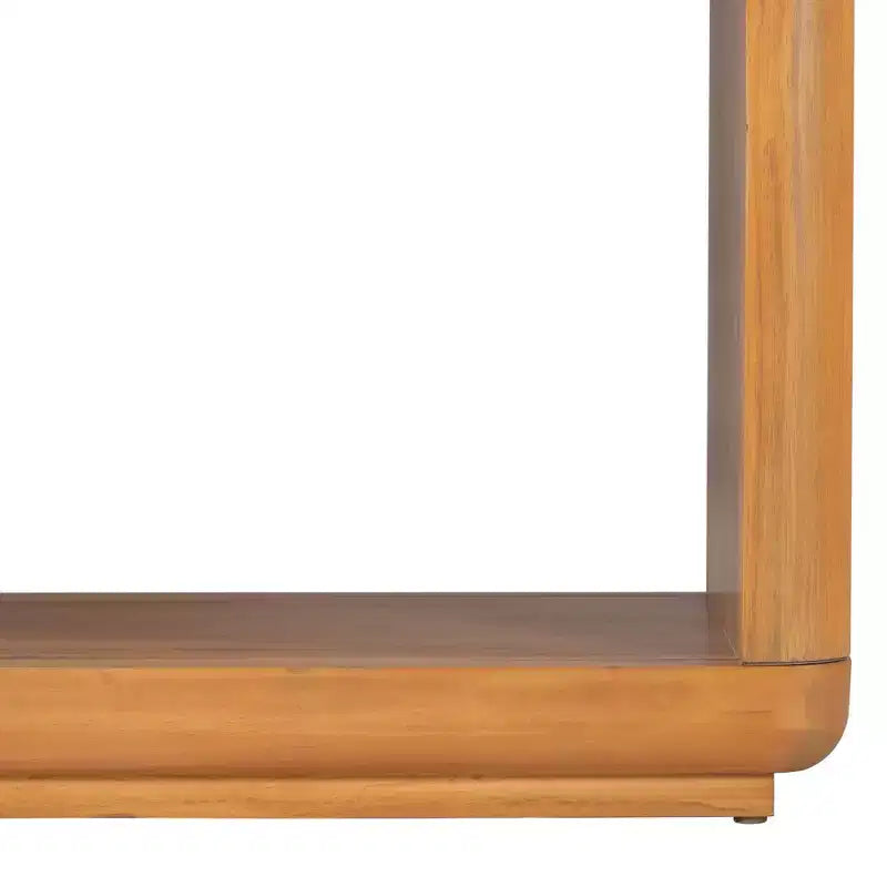 Christopher Knight Home Table Console en Bois Moderne Edana à Base en U avec Coins Arrondis