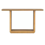 Christopher Knight Home Table Console en Bois Moderne Edana à Base en U avec Coins Arrondis