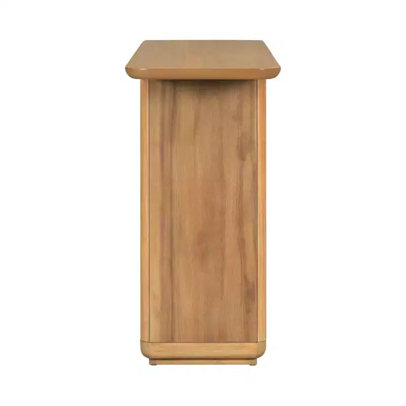 Christopher Knight Home Table Console en Bois Moderne Edana à Base en U avec Coins Arrondis