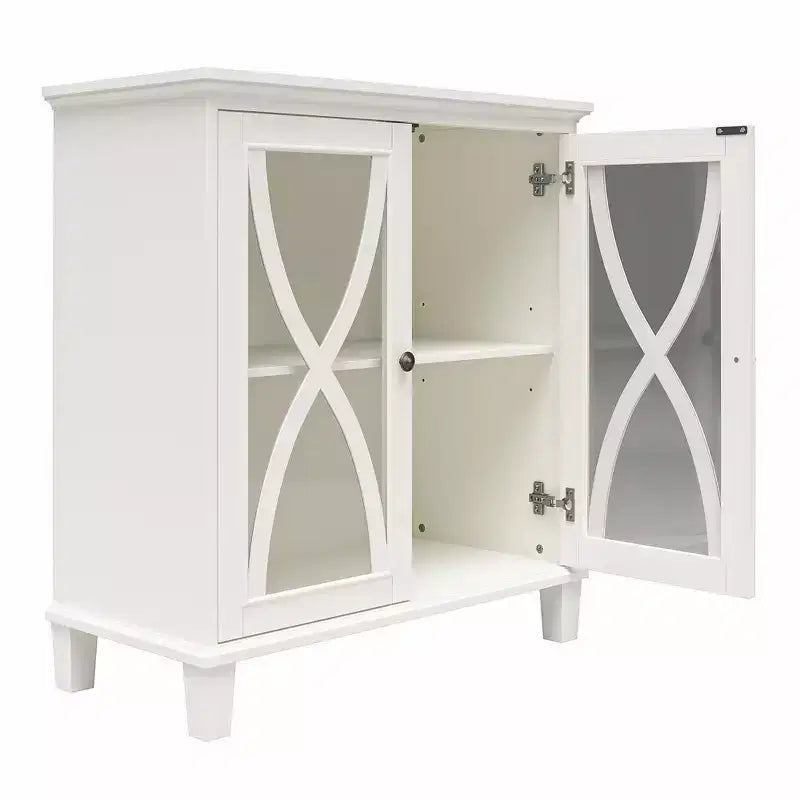 Meuble d'appoint Céleste d'Ameriwood Home avec portes vitrées