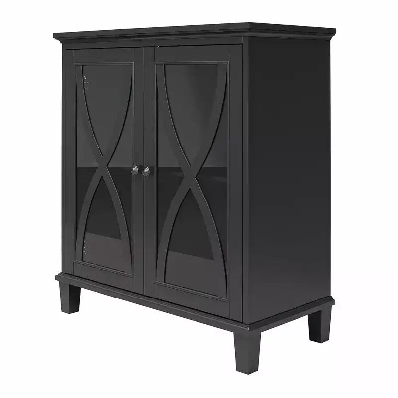 Meuble d'appoint Céleste d'Ameriwood Home avec portes vitrées