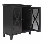 Meuble d'appoint Céleste d'Ameriwood Home avec portes vitrées