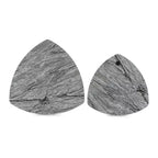 Signature Design by Ashley Surmour Table basse gigogne moderne avec plateau en faux marbre, Gris