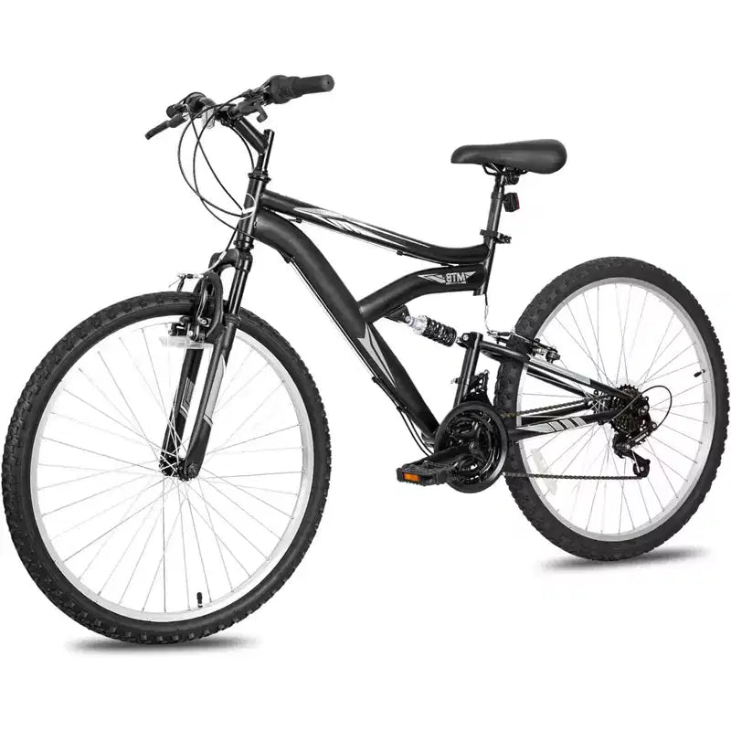 hykolity VTT, roues 26 27,5, VTT 18 vitesses avec double suspension, selle réglable pour hommes et femmes, pour le cyclisme en extérieur