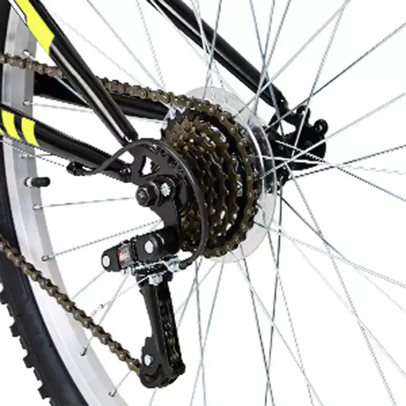 hykolity VTT 26 27.5 Pouces, 18 Vitesses avec Suspension Intégrale, Selle Réglable pour Cyclisme en Plein Air Hommes Femmes