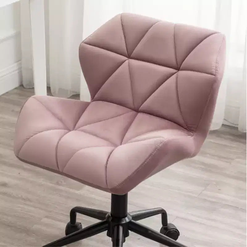 Chaise de bureau pivotante réglable tuftée Vatros