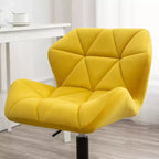 Chaise de bureau pivotante réglable tuftée Vatros