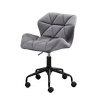 Chaise de bureau pivotante réglable tuftée Vatros