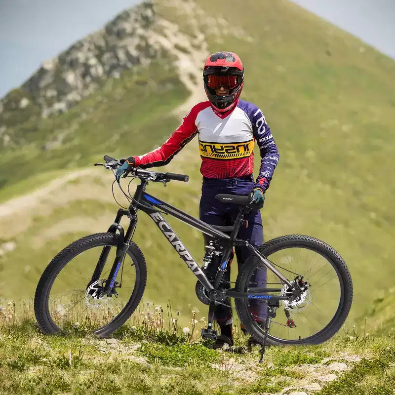 Cadre en acier robuste pour adultes, pour les trajets quotidiens, les voyages et le cyclisme tout-terrain