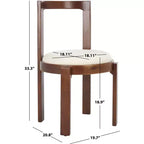 Estes Chaise de salle à manger ronde (lot de 2) - DCH8802 - Safavieh