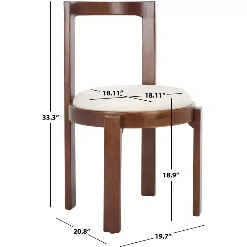 Estes Chaise de salle à manger ronde (lot de 2) - DCH8802 - Safavieh