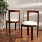 Estes Chaise de salle à manger ronde (lot de 2) - DCH8802 - Safavieh