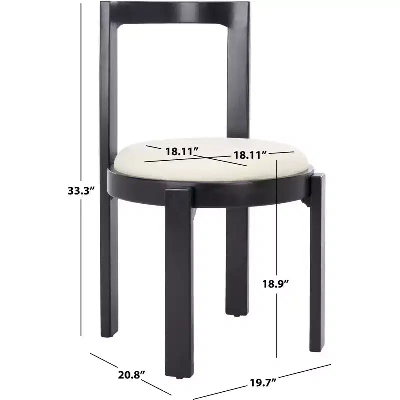 Estes Chaise de salle à manger ronde (lot de 2) - DCH8802 - Safavieh