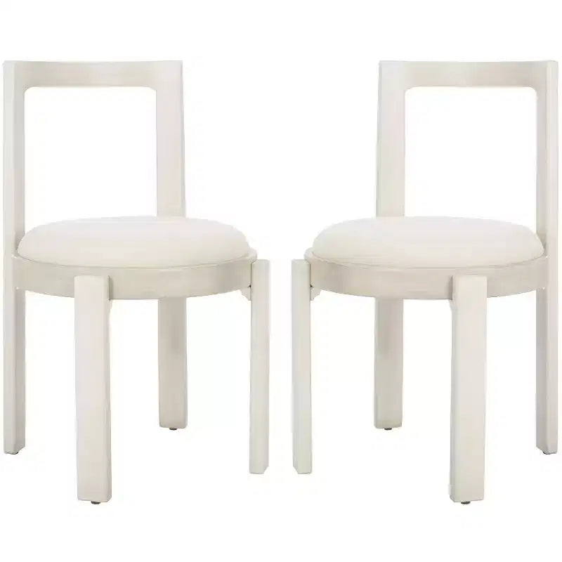 Estes Chaise de salle à manger ronde (lot de 2) - DCH8802 - Safavieh