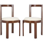 Estes Chaise de salle à manger ronde (lot de 2) - DCH8802 - Safavieh