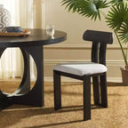 Chaise de salle à manger Cayde Boucle Seat - DCH8806 - Safavieh