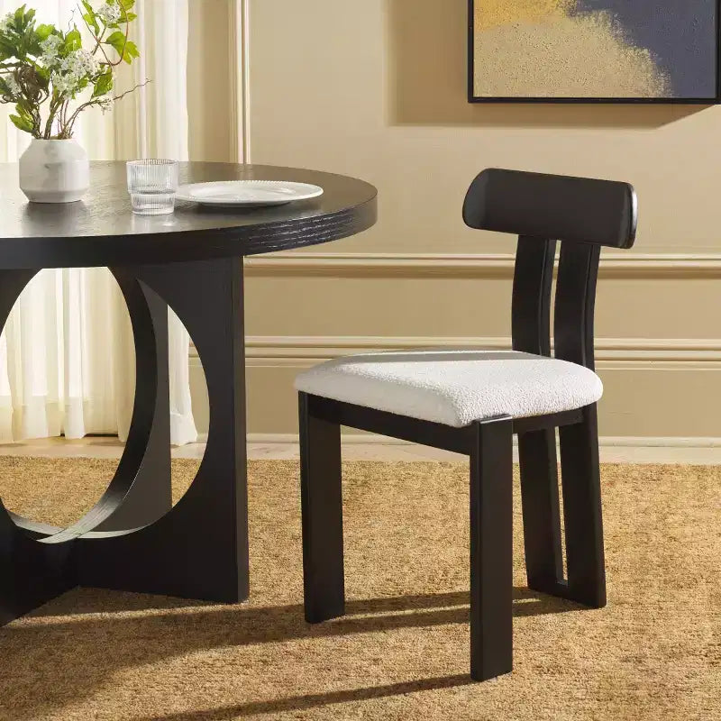 Chaise de salle à manger Cayde Boucle Seat - DCH8806 - Safavieh