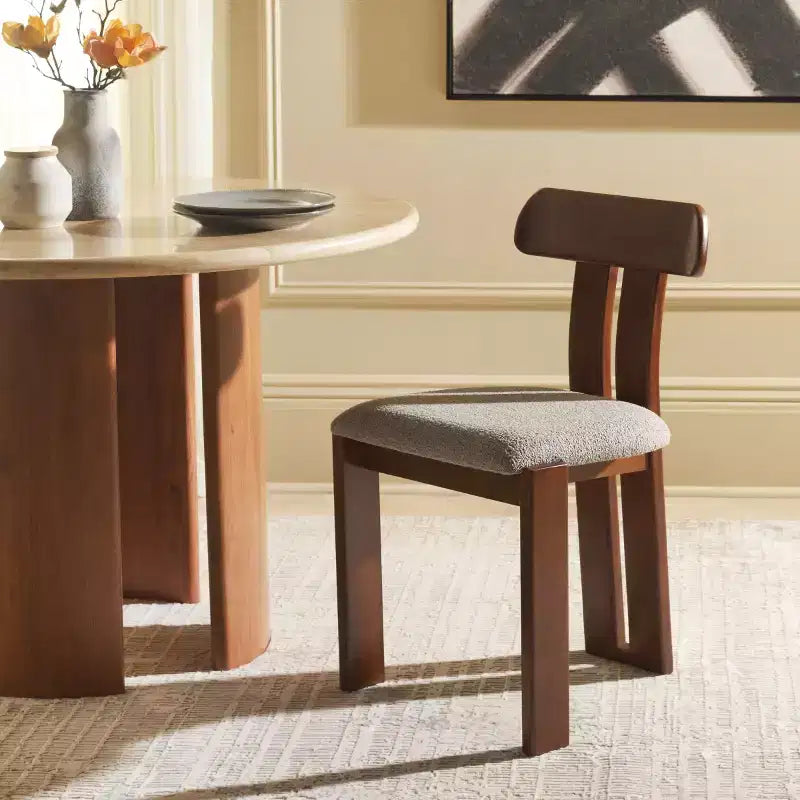 Chaise de salle à manger Cayde Boucle Seat - DCH8806 - Safavieh