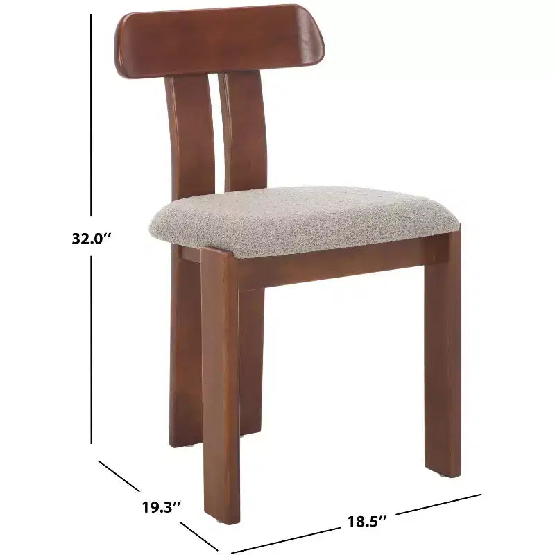 Chaise de salle à manger Cayde Boucle Seat - DCH8806 - Safavieh