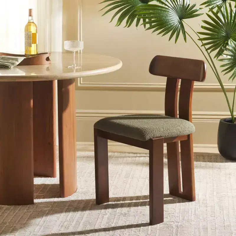 Chaise de salle à manger Cayde Boucle Seat - DCH8806 - Safavieh