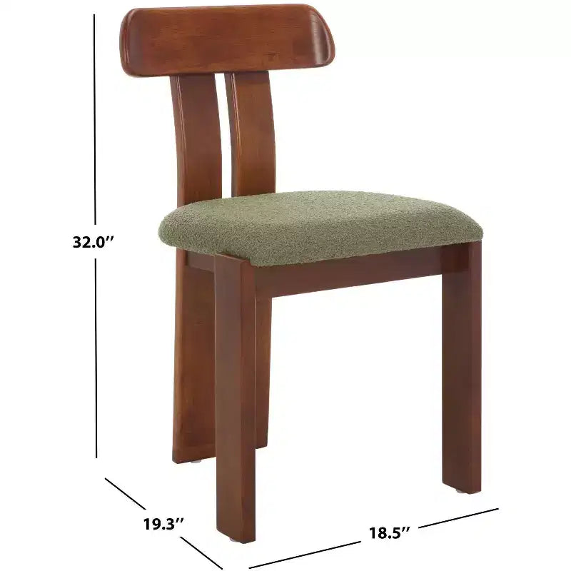 Chaise de salle à manger Cayde Boucle Seat - DCH8806 - Safavieh