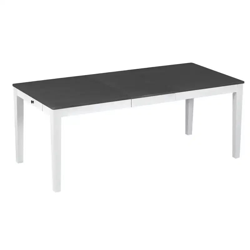 Ensemble de salle à manger extensible Whisen 7 pièces 198,4 cm avec 6 chaises rembourrées