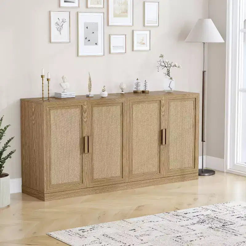 Meuble d'appoint en bois PexFix avec étagères réglables