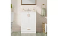 MAYEERTY Bathroom Dressing Table with Sink Storage Cabinet Door and Drawers
