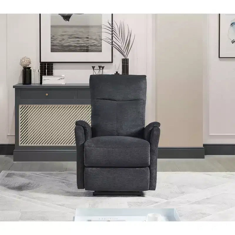 Fauteuil inclinable électrique Whisen avec ports USB, facile à nettoyer, peu encombrant et appuie-tête intégré