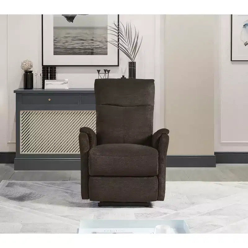Fauteuil inclinable électrique Whisen avec ports USB, facile à nettoyer, peu encombrant et appuie-tête intégré