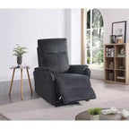 Fauteuil inclinable électrique Whisen avec ports USB, facile à nettoyer, peu encombrant et appuie-tête intégré