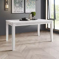 ChaletPosh 59L Dining Table in White