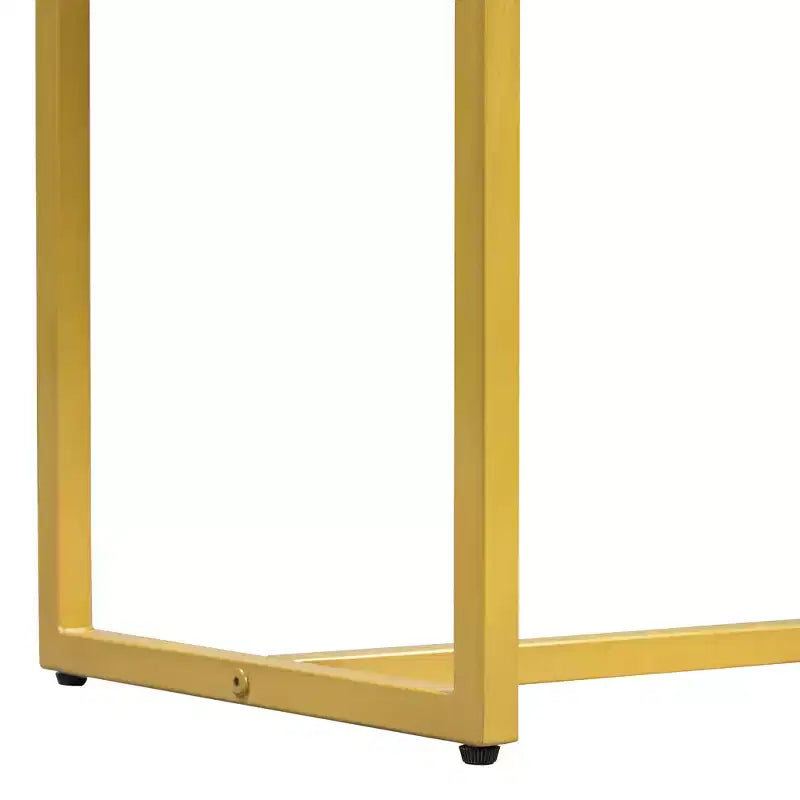 MAYEERTY Table console étroite moderne avec rangement 2 tiroirs motif rayures pour salon couloir Noir