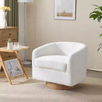 Fauteuil d'appoint pivotant Karl pour salon
