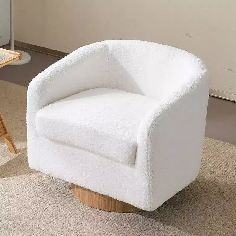 Fauteuil d'appoint pivotant Karl pour salon