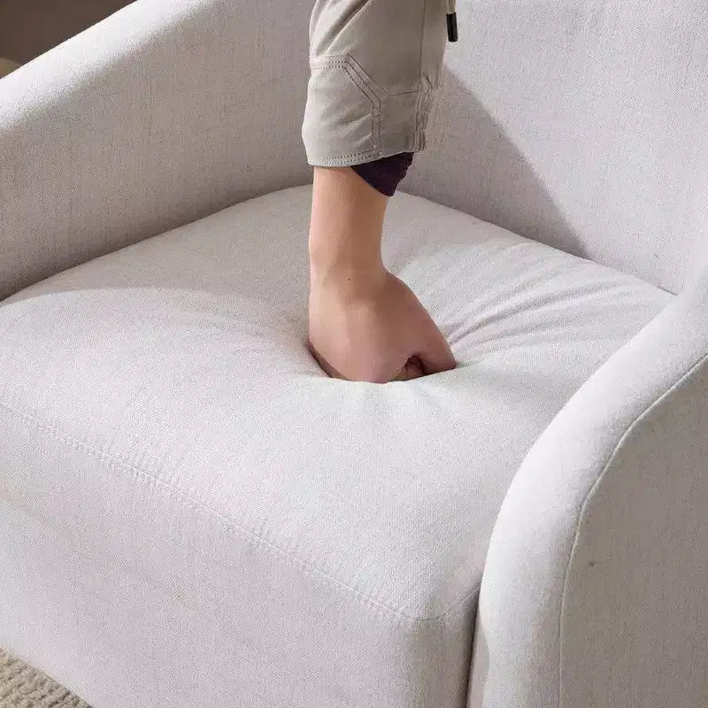 Fauteuil d'appoint pivotant Karl pour salon