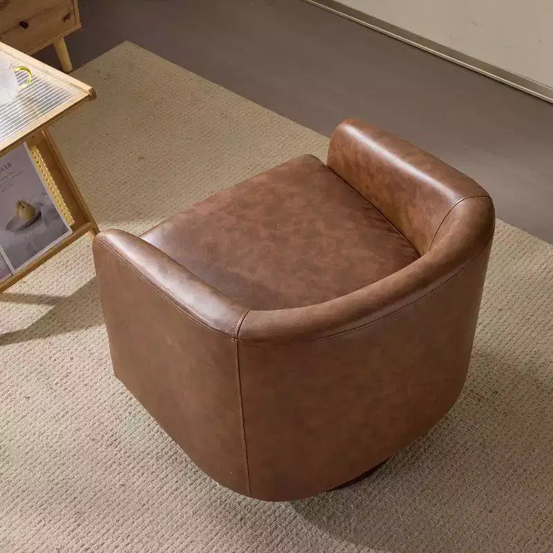 Fauteuil d'appoint pivotant Karl pour salon