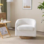 Fauteuil d'appoint pivotant Karl pour salon