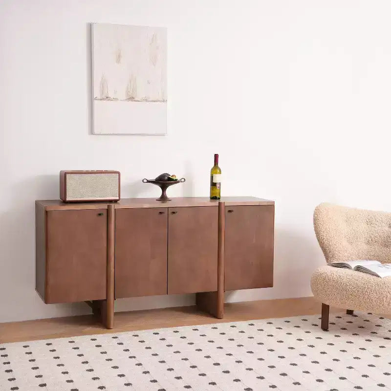 Bahut de rangement polyvalent en bois minimaliste moderne Deslonde de Christopher Knight Home