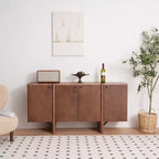 Bahut de rangement polyvalent en bois minimaliste moderne Deslonde de Christopher Knight Home